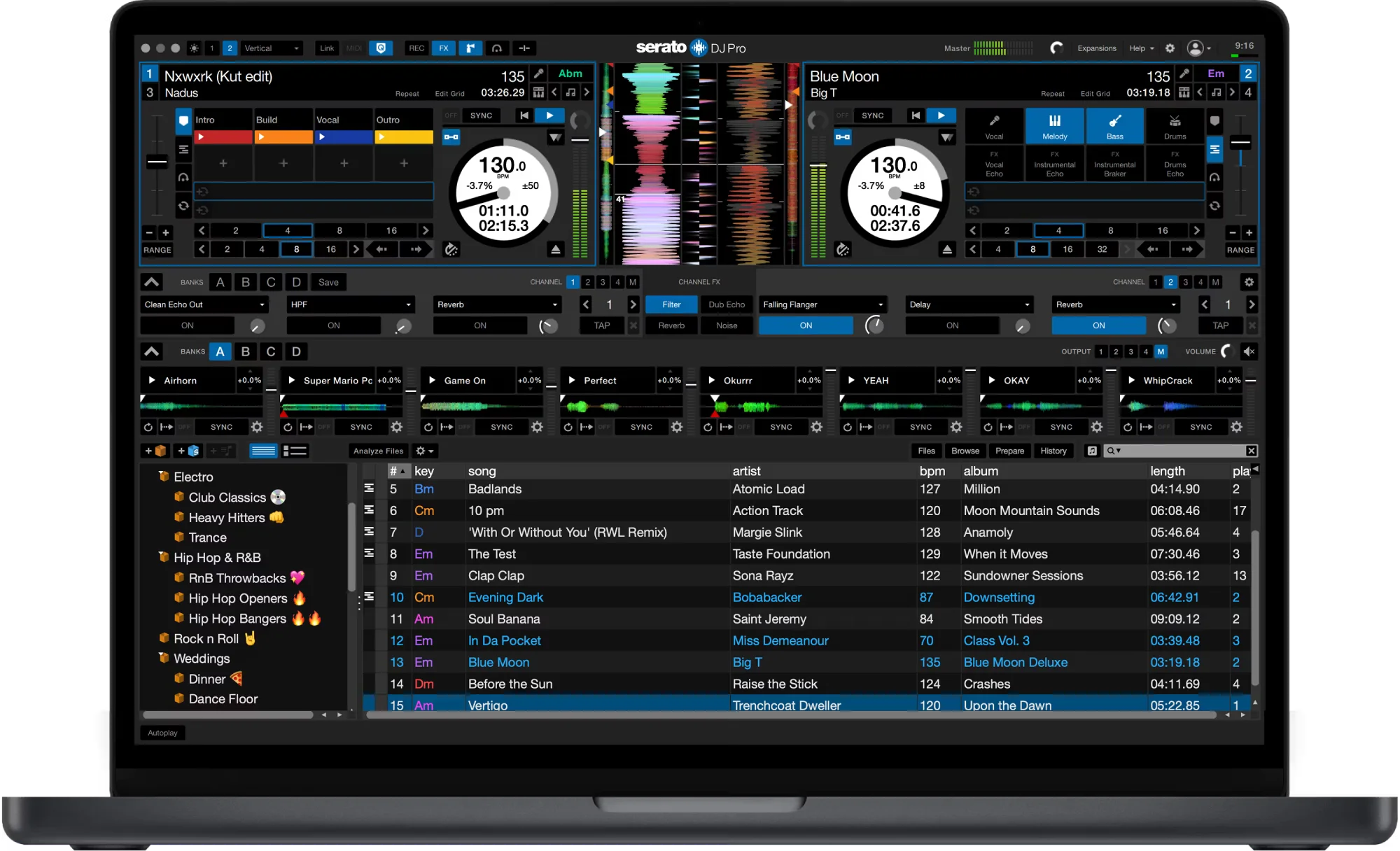 DJ Software Interface